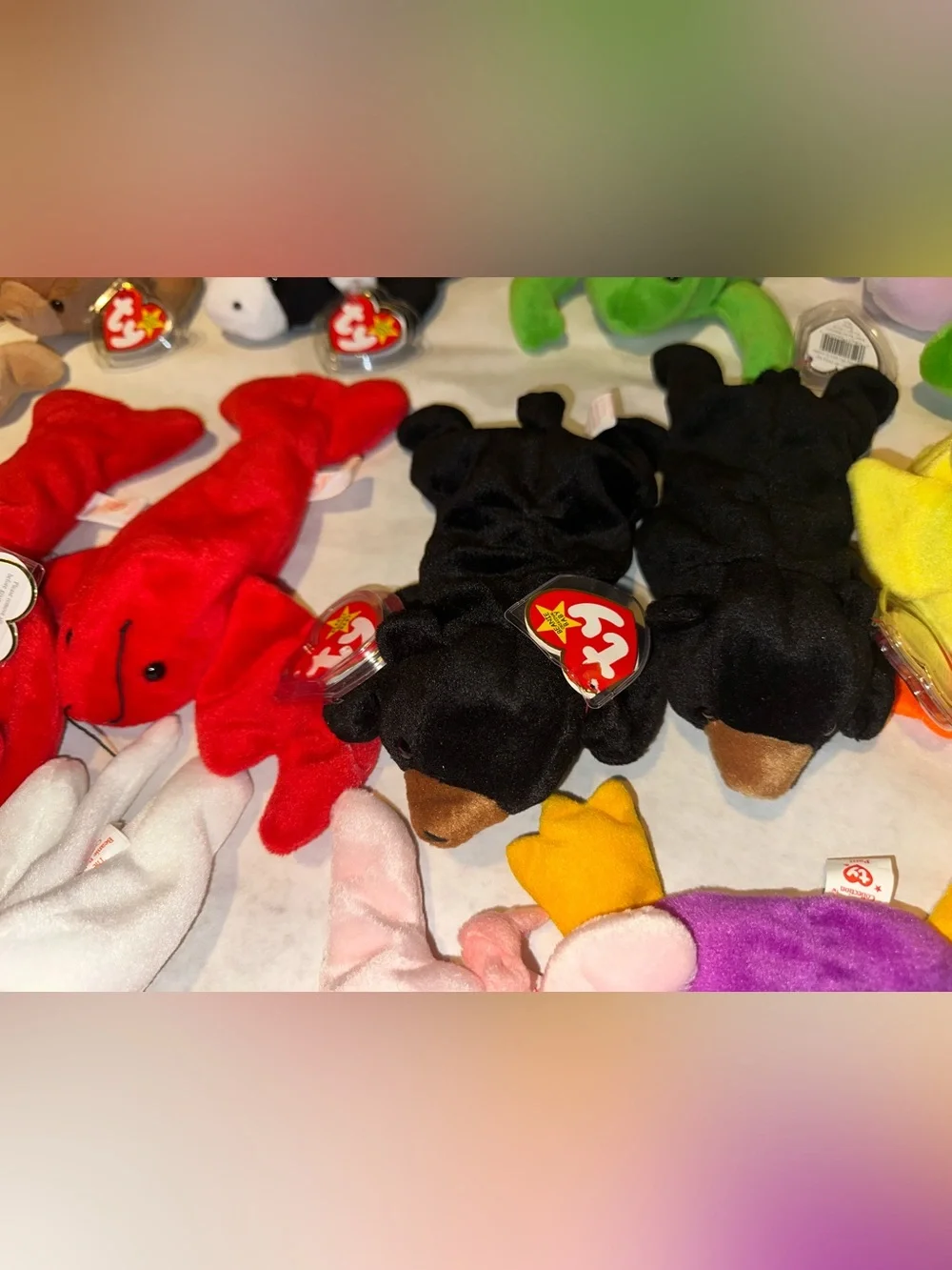 Rare TY Beanie Baby 1993 Bundle of 38